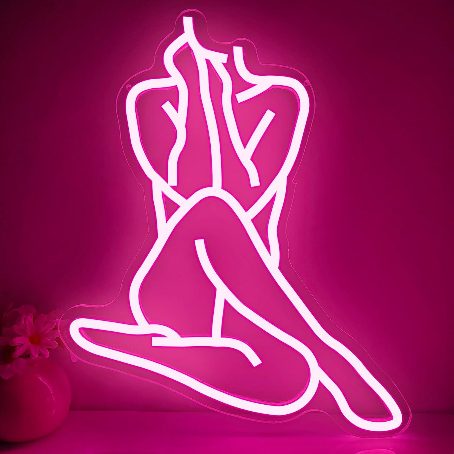 Lady Neon Sign Dimmable LED Li – Home Bar Signs recenzja i cena