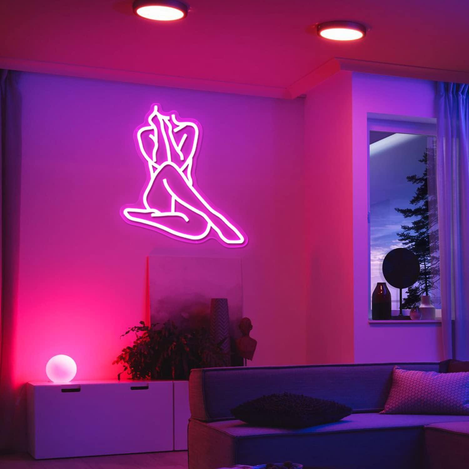Lady Neon Sign Dimmable LED Li – Home Bar Signs recenzja i cena